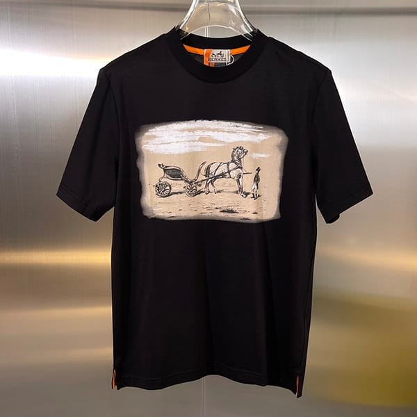 確保済みエルメス カプセルスポーツ カットソーＴシャツ フェイク3色 erx50406
